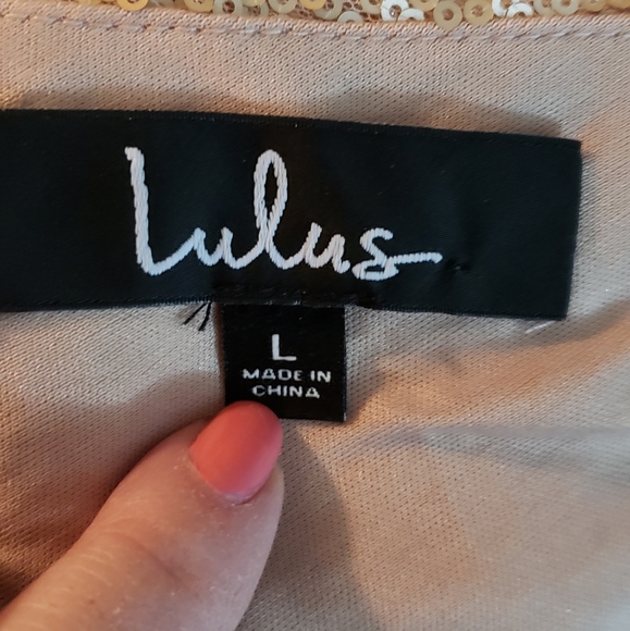 Lulus Sequin Formal Prom Bridesmaids Party Dress - Picture 7 of 8